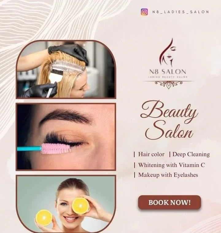 N8 Beauty Salon services