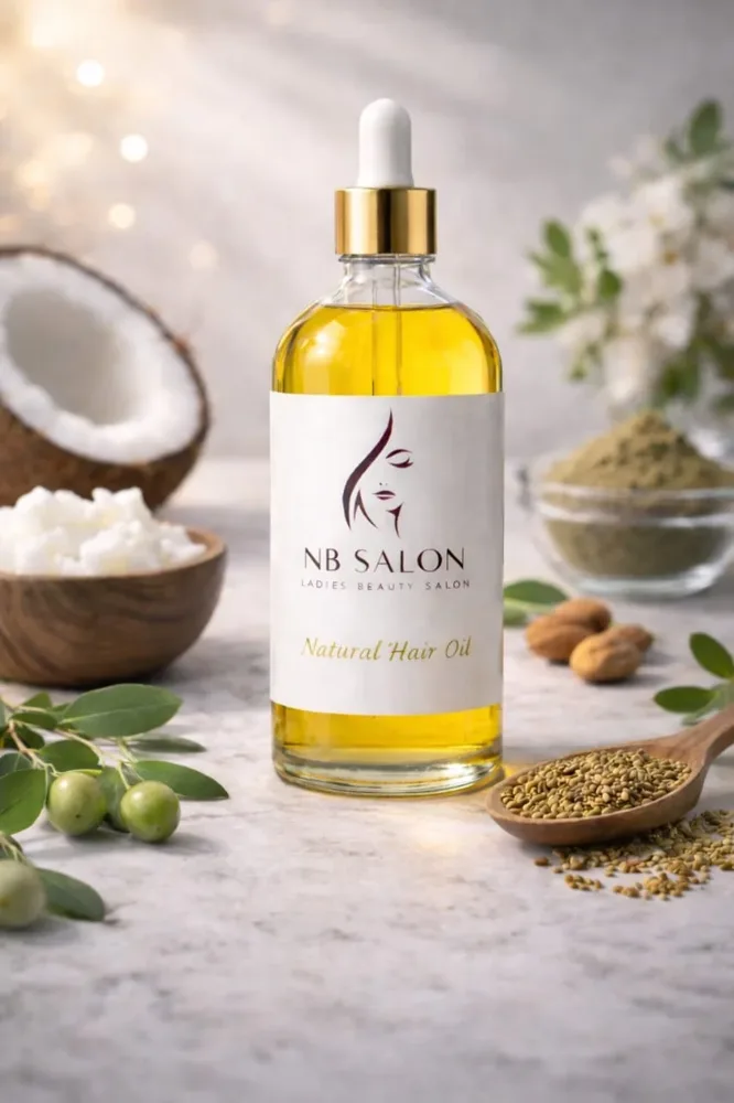 N8 Salon natural hair oil